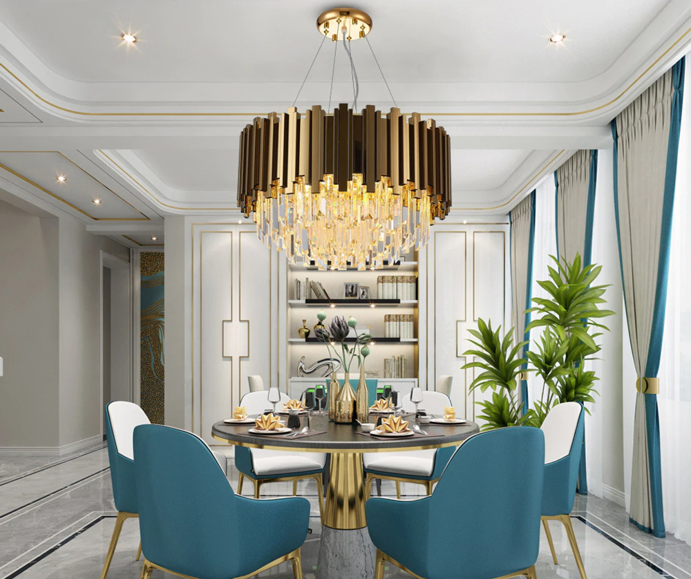 Люстра Barclay L6 gold