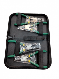 Набор съемников стопорных колец 6", 4 предмета, арт. № HZ 25.1.149S, horex