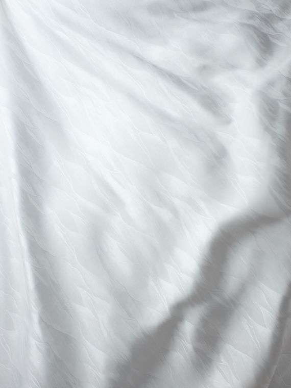 Ткань шелк Армани Жаккард, арт. 82092, дизайн &quot;мастихин&quot;, белый