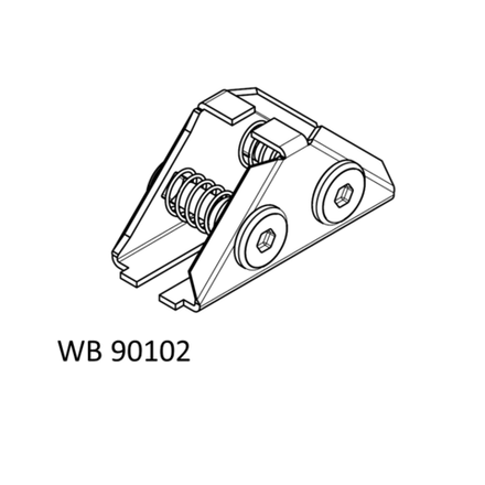 Соединение угловое WB 90102 WALLBOX