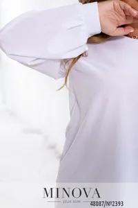 Блуза 2393-белый Minova