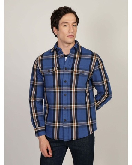 Рубашка мужская TOMMY HILFIGER HEAVY BRUSHED CHECK