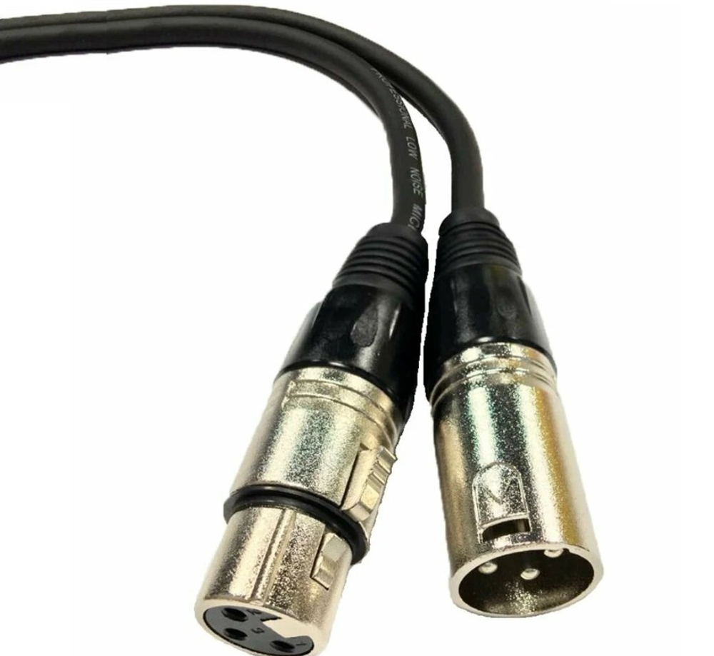 Кабель микрофонный, XLRm-XLRf, 6м, Soundking
