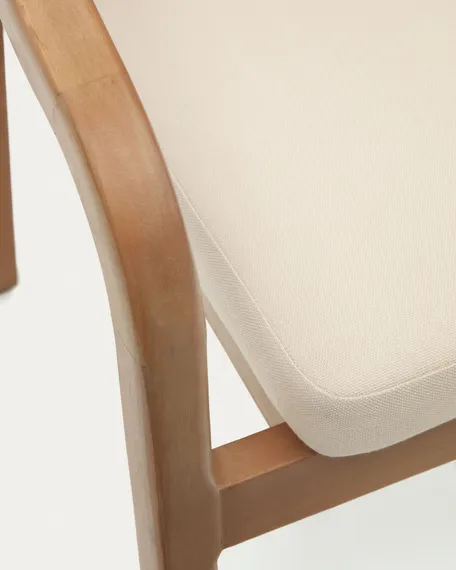 Стул Malaret, массив эвкалипта, бежевый