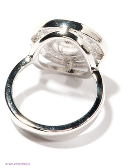 "Дэус" кольцо в родиевом покрытии из коллекции "Мариот" от Jenavi