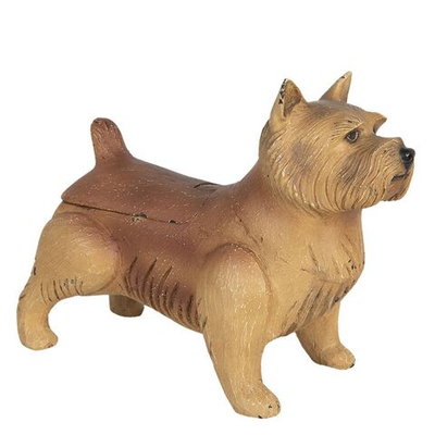 Декор "Собака" 27x13x21см Поликерамика,Дерево