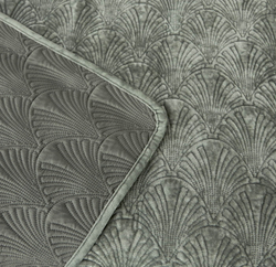 Покрывало 240x260 Sofi De MarkO Розалин изумрудно-зеленое