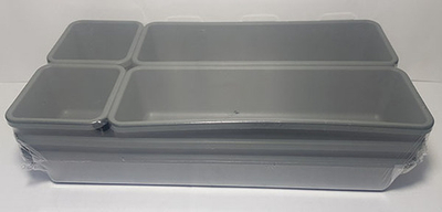 Лотки. Набор №3 (графит)