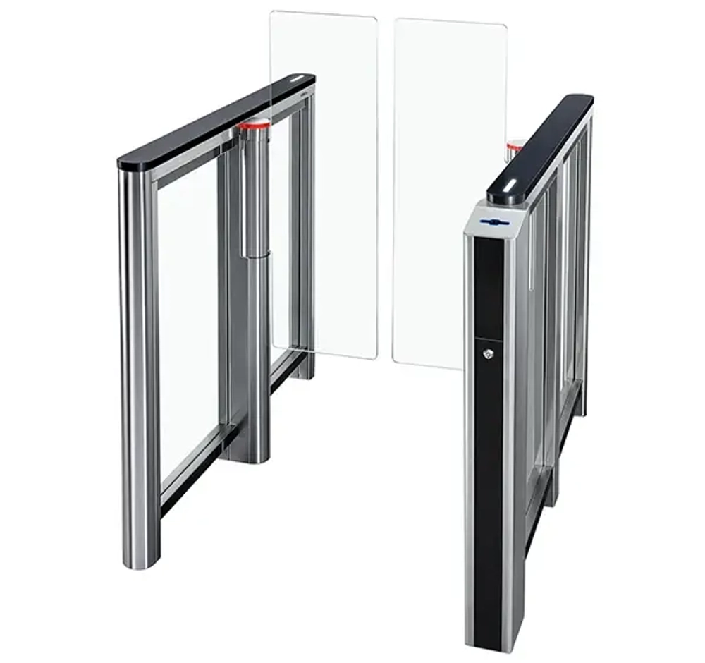 Скоростной проход ST-11 с распашными створками и встроенным картоприемником