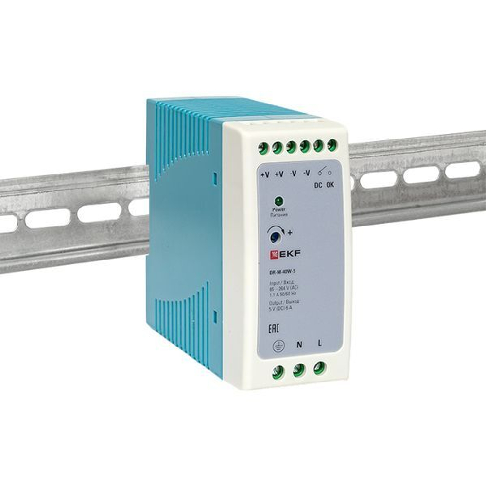 Блок питания  EKF DR-M-40W-5