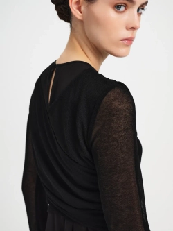 Платье черное OLA OLA