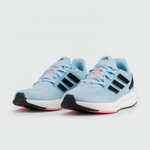 кроссовки Adidas Pureboost 22 Blue Black Str. Wmns HQ1459