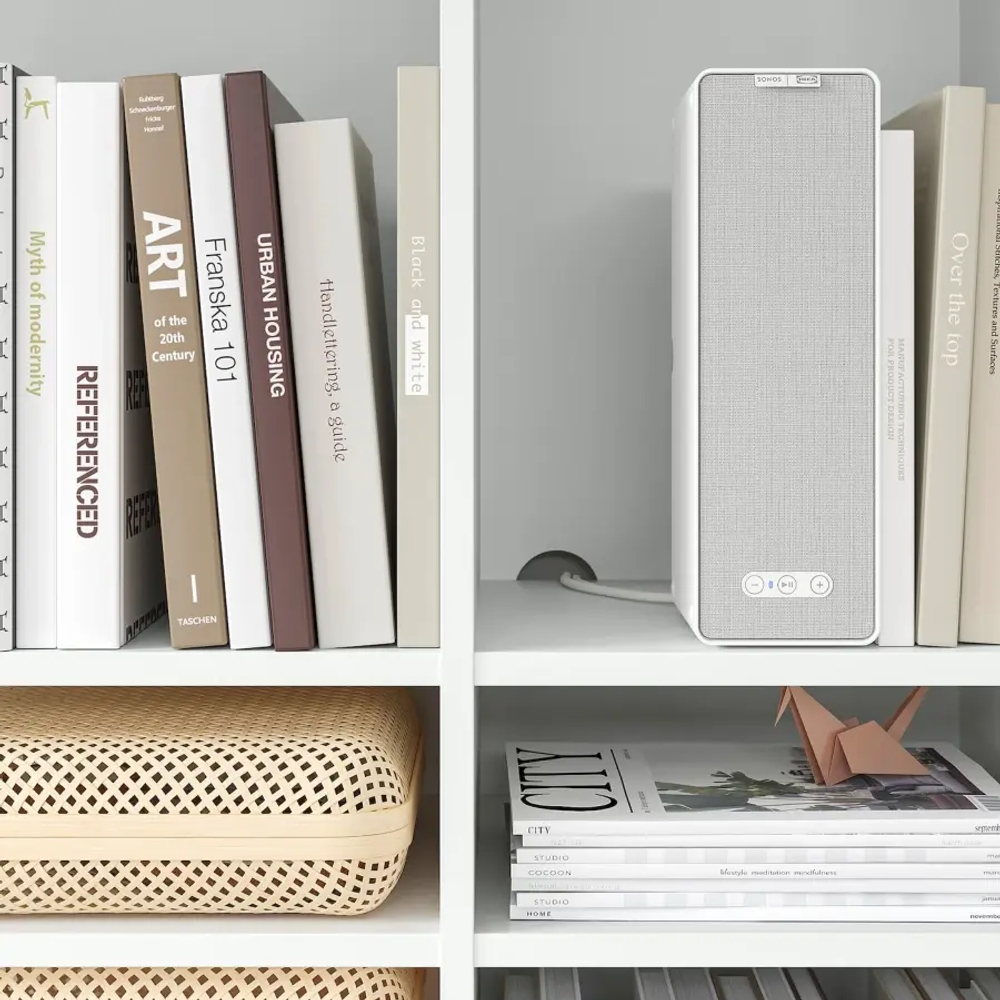 Открытый шкаф - VIHALS IKEA/ВИХАЛС ИКЕА, 37х190х200 см, белый