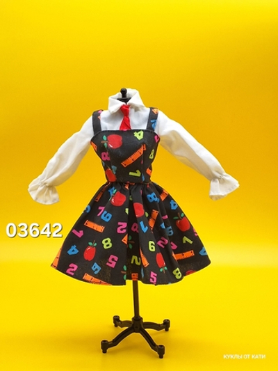 Одежда для куклы Барби винтаж платье 03642