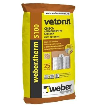 Клей для теплоизоляции Weber.Vetonit Therm S100