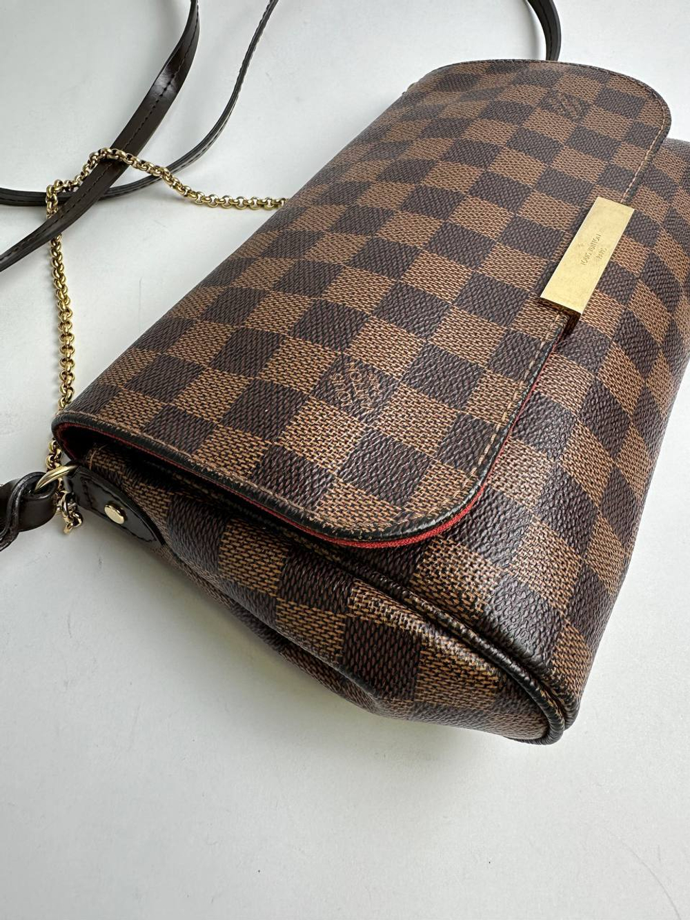 Сумка Louis Vuitton Favorite MM Handbag Damier Brown