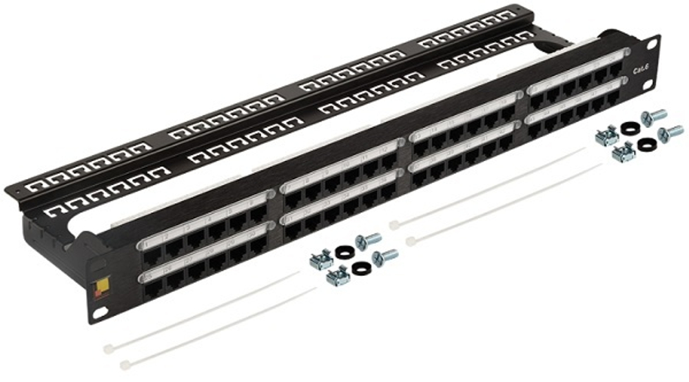 Патч-панель  Lanmaster LAN-PPC48U6