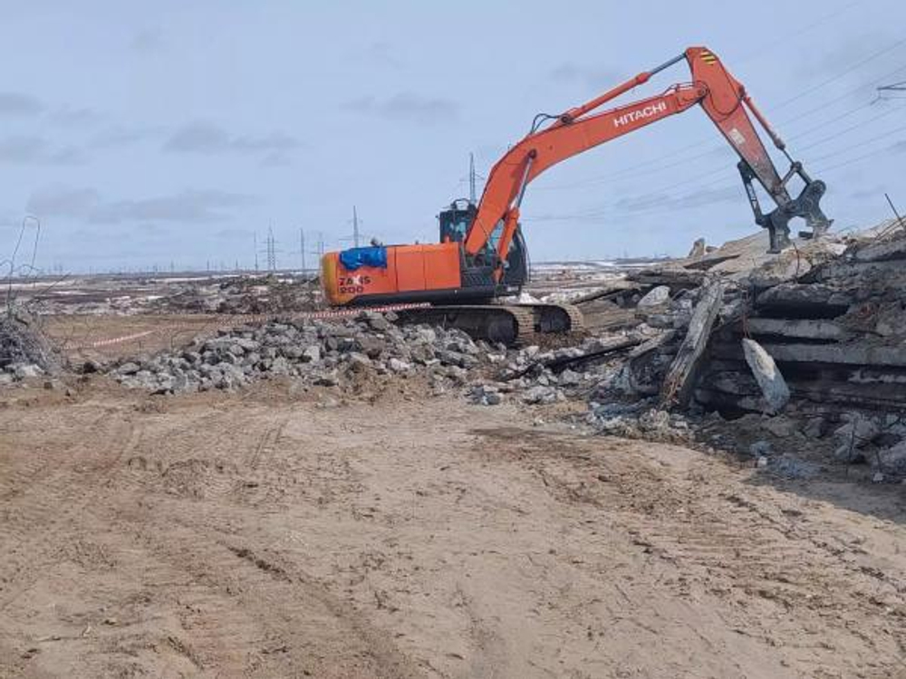 бетонолом крашер механический