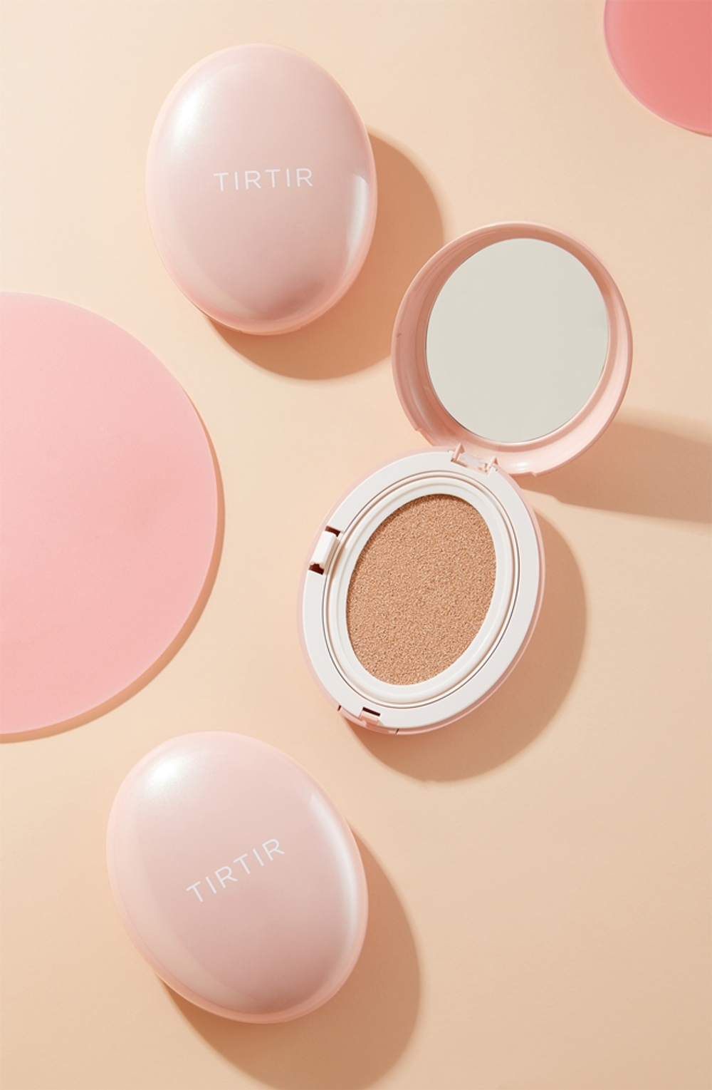 TIRTIR Mask Fit Aura Cushion Mini - Матирующий макияж в губке оттенок 43N Deep Cocoa, 4 g