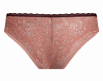 Трусики-бразилиана Zoe (Размер: XL) (Цвет: грязно-розовый)