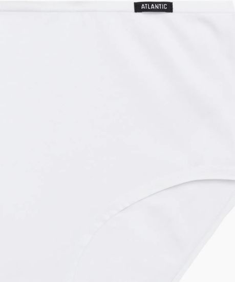 Женские трусы макси (3шт) Atlantic Basic 3BLP-585, белый
