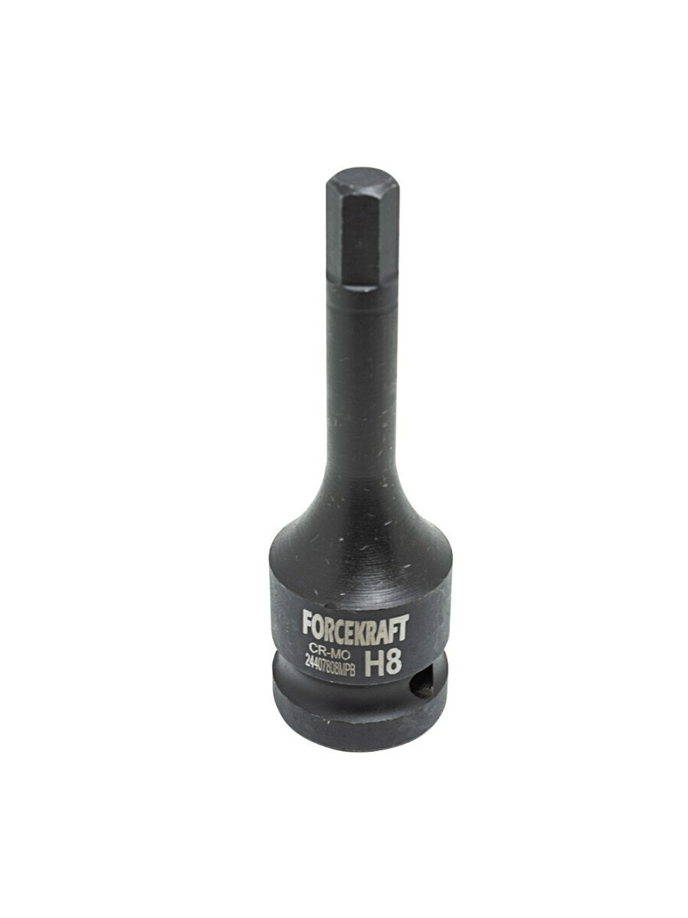 Головка-бита 6-гранная ударная 8мм,1/2'' FORCEKRAFT FK-24407808MPB