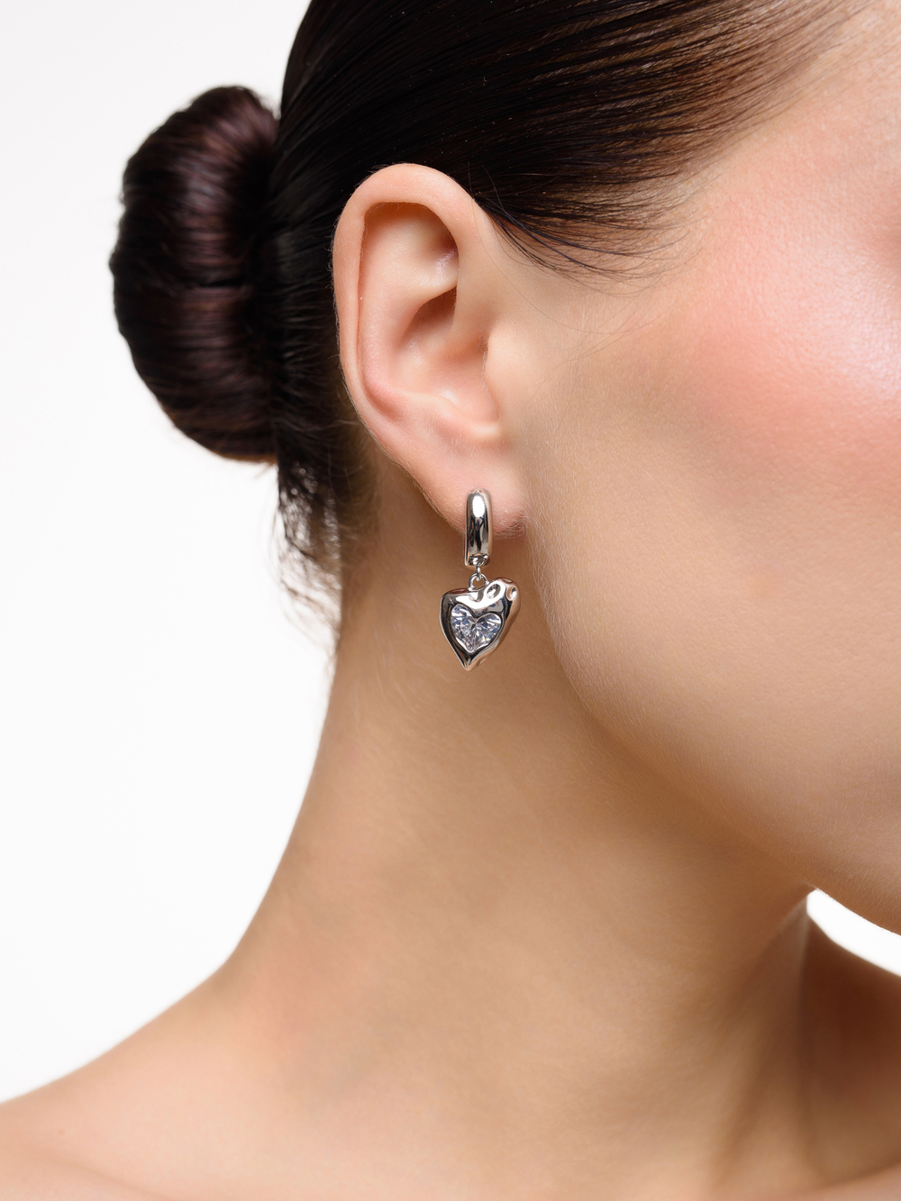 Cерьги "Ice Heart" Silver