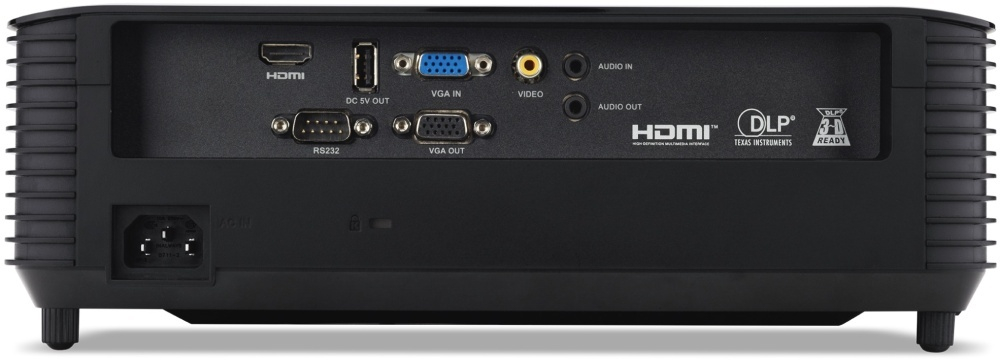 Проектор Acer X1228H черный (MR.JTH11.001)