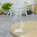 Банка 1000мл стеклянная круглая тм Appetite