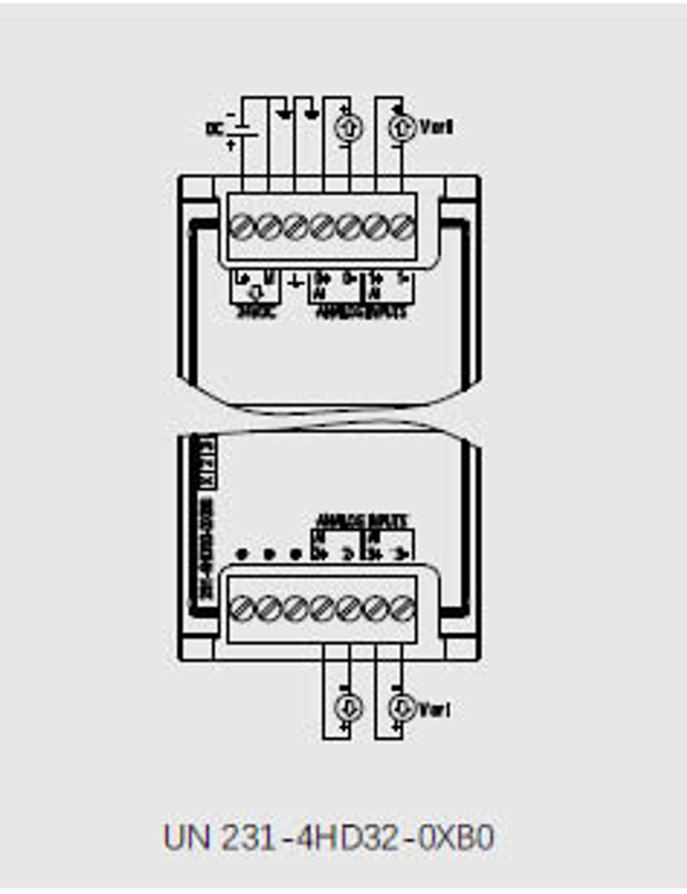 UN 231-4HD32-0XB0 Модуль аналоговых входов SM1231 4AI 13BITS