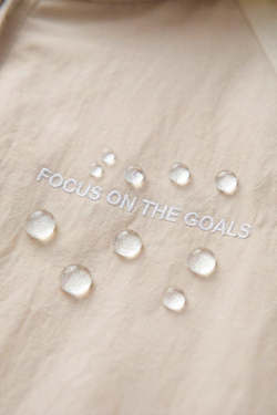 ZARA ЛЕГКИЙ ДОЖДЕВИК КОЛОР-БЛОК WATER REPELLENT, БЕЖЕВЫЙ