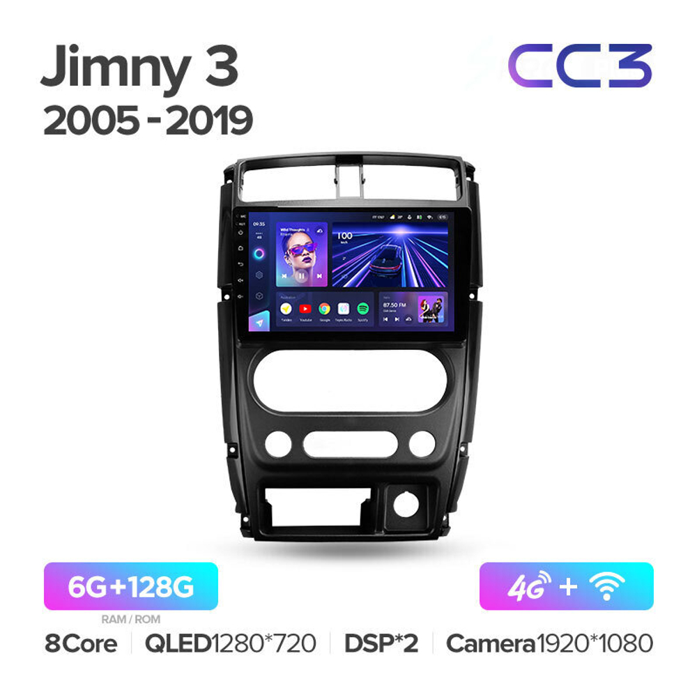 Teyes CC3 9" для Suzuki Jimny 2005-2019