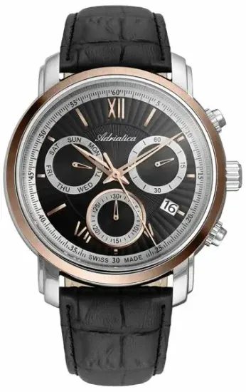 Мужские швейцарские часы Adriatica A8193.R266CH