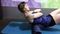 Masaj roliki \ Massage roller \ Массажный ролик PVC, EVA 11 x 33 sm (bənövşəyi)