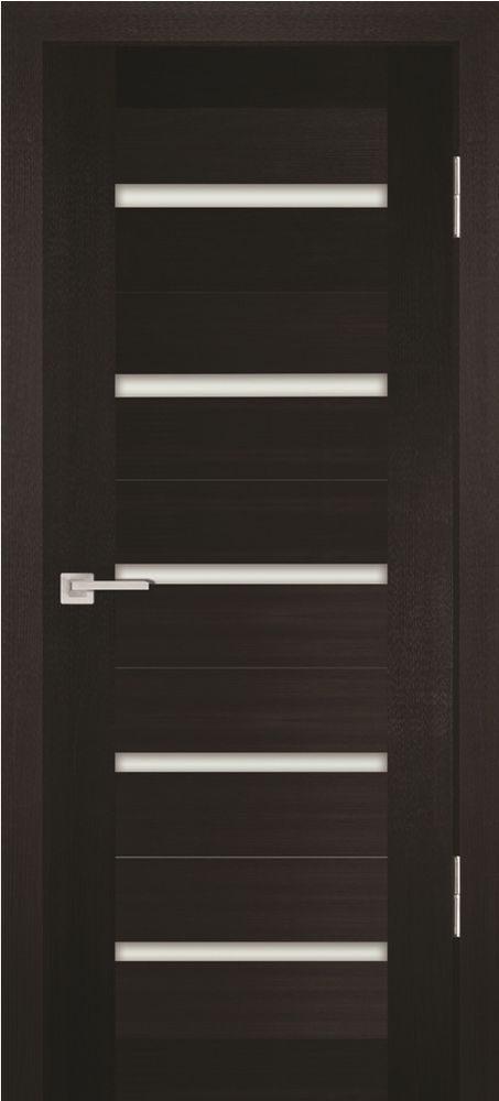 Дверь PS-07 / Цвет Венге Мелинга / белый сатинат / Двери PROFILO PORTE