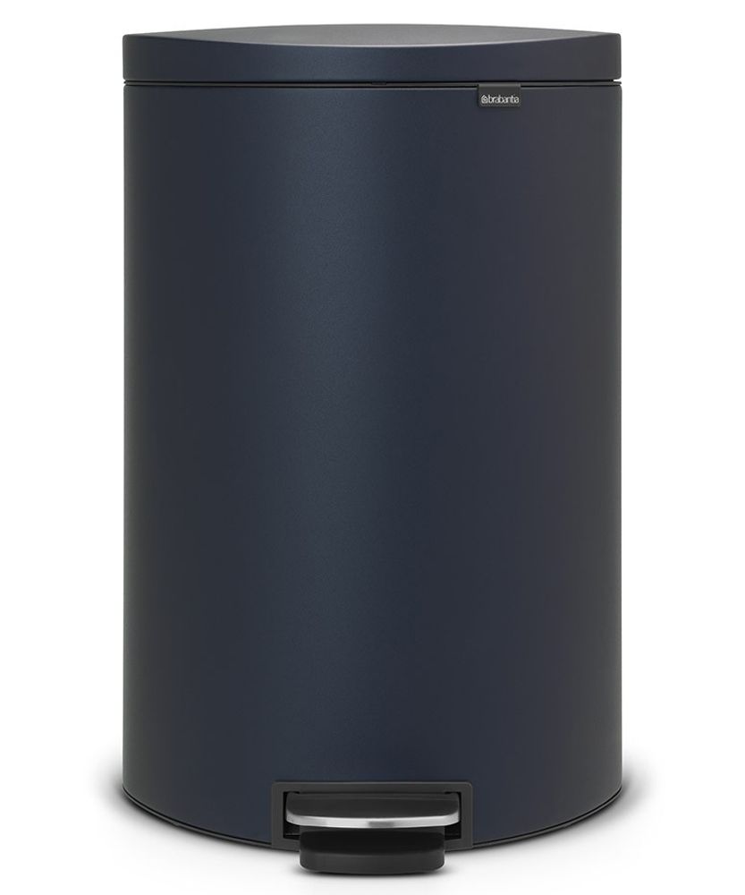 Brabantia FlatBack+ Ведро для мусора с педалью, 40л