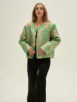 Oriental green jacket - Abituworld