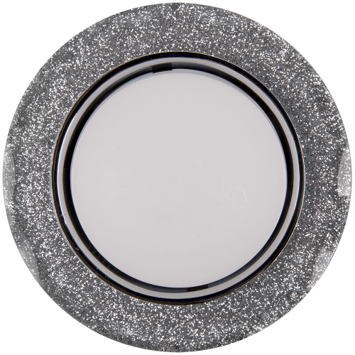 Светильник GCL-GX53-H38-BL-6 ФИГУРНЫЙ СЕРЕБРЯНЫЙ БЛЕСК