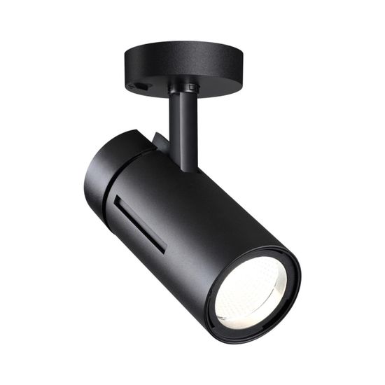 358597 OVER NT21 375 черный Светильник накладной светодиодный IP20 LED 4000K 30W 175-245V DEP