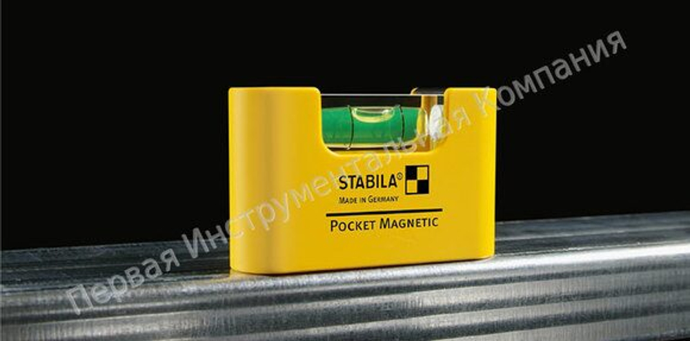 Пластмассовый мини уровень STABILA POCKET 17774