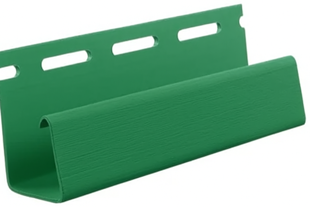 Сайдинг J-профиль Зеленая 3005мм Ю-Пласт