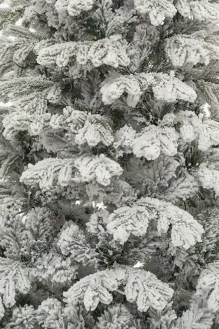 Искусственная елка Аляска заснеженная 150 см., литая хвоя+пвх, ЕлкиТорг (146150)