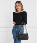 Сумка-мессенджер SCULPTED EW FLAP CONV25 CHAIN CALVIN KLEIN JEANS - черный(K60K611186)