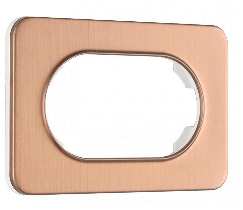 Рамка для двойной розетки Arte Milano am-502.07 502.07-double.pink