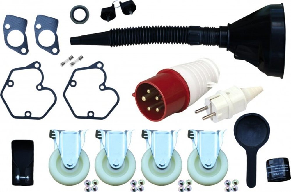 Электростанция дизельная с воздушным охлаждением ТСС SDG11000 EH3A открытая 100056