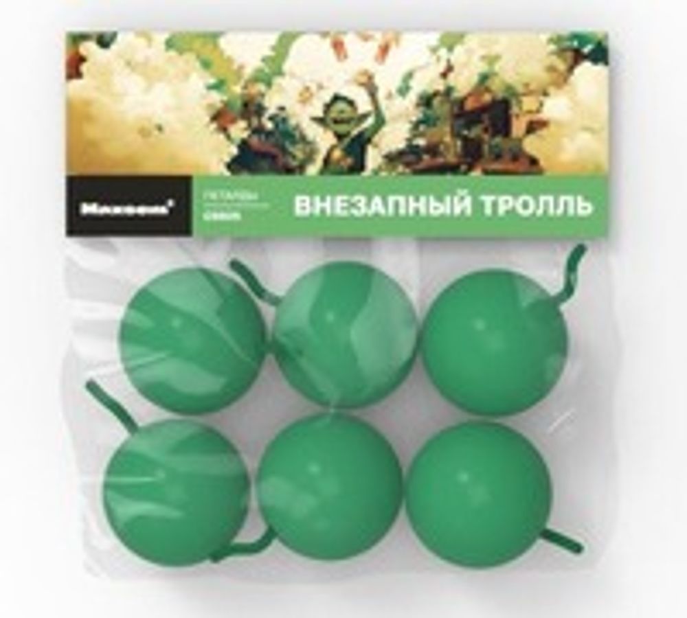 Петарды фитильные "Внезапный тролль" GB605 к-т6 (1/12/192)