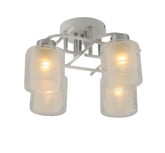 07378/4 WHITE+CHROME (1) Люстра (RL) #