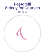 Обруч Pastorelli Sidney for Courses White