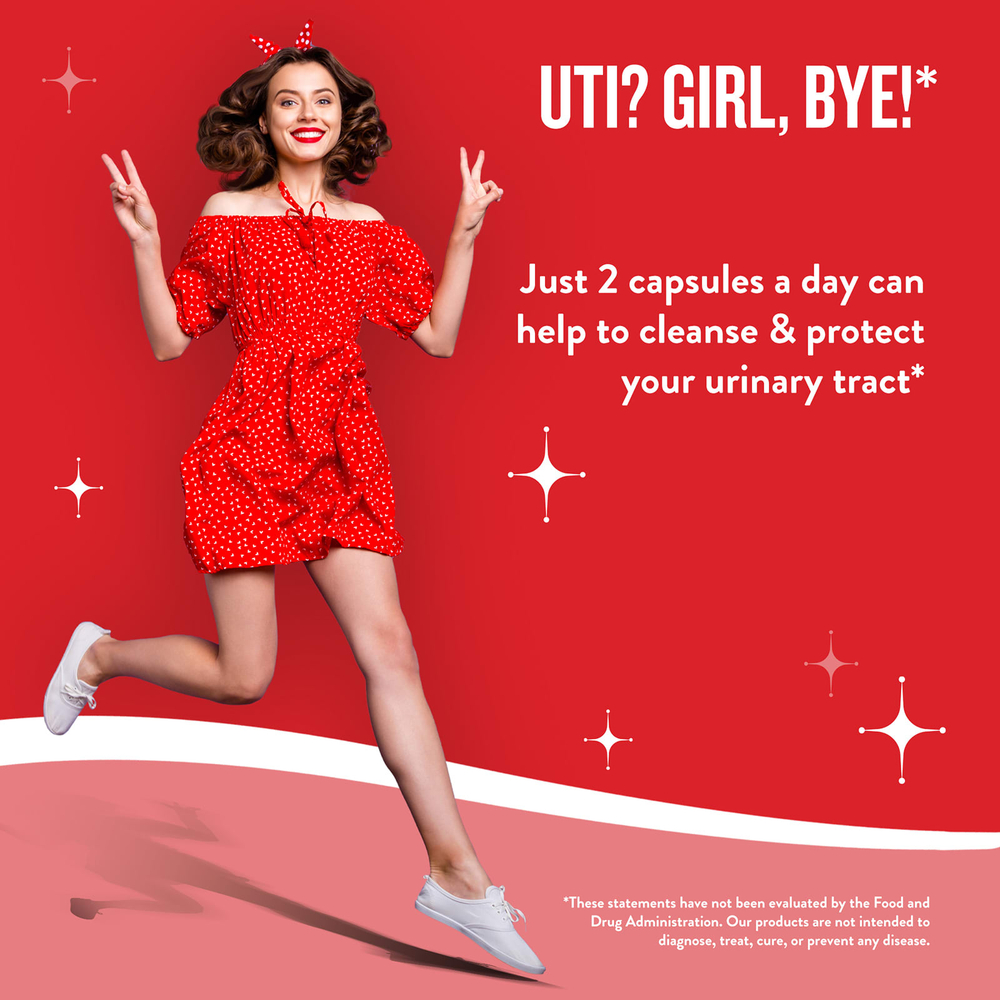 Legendairy Milk, Girl's Gotta Go ™, здоровье мочевыводящих путей, 60 веганских капсул
