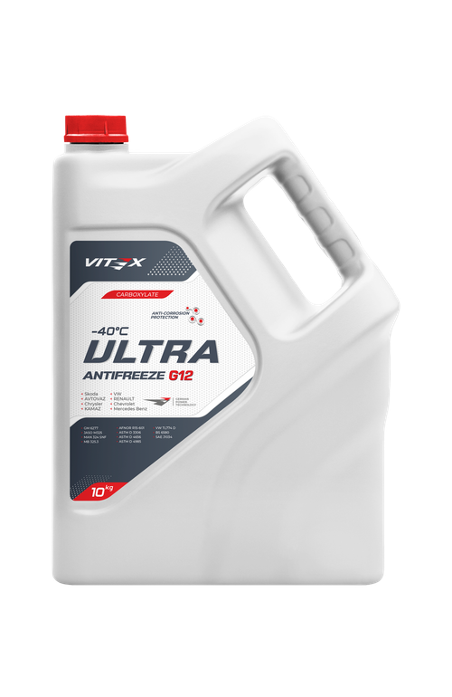 Антифриз «Vitex G12-40 Ultra G» 10кг красный